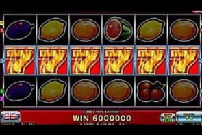 Sizzling Hot Deluxe 77777 Big Win Casino Slot Machine Jackpot Apex Astra Admiral