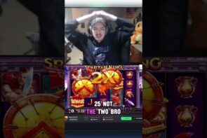 The biggest win on Spartan King Big Win