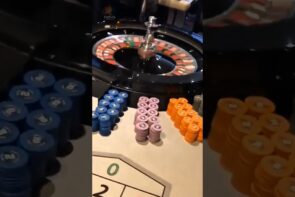 The guy put everything on black. Big Win.