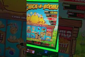 $2800 Big Win - $15 Bet! First Slot Taxable for the Disadvantaged Players! Chick-A-Boom!