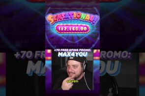 3700x on Sugar Rush 1000 - Big Win +500% Deposit Promo: Max4You