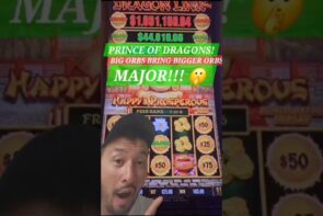 44K Major Drop in Dragon Link with Big Win