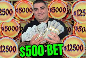 $500 Bets Gone Wild - Insane Jackpots on Million Dollar Dragon Link: A Big Win Adventure!