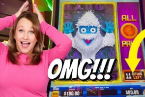 Amazing Jackpot! Full Screen Bonus! Our Big Win Ever on Spooky Link!