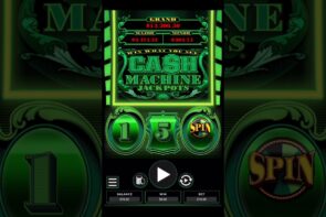 Betting $10 on the cash machine every day 14 and 15 big win