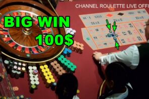 Big Win 100 Dollars in Table Roulette at Casino Las Vegas Night Monday Exclusive of September Sixth, Twenty Twenty-Five