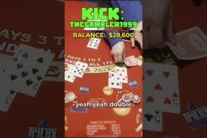 Big Win: $6000 Blackjack Double Down!