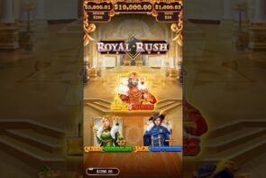 Big Win Royal Rush 3 in 1 Multi Game Casino Slot Game