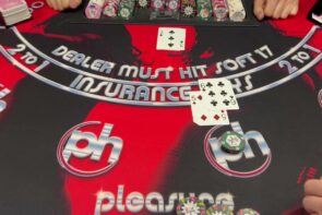 Big Win Unbelievable Blackjack Cards!!!