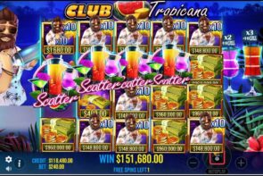 Big Win at Big Bass Club Tropicana: 2 Times 4X Scatter - X10 Good Win Bonus Best Spin Win Buy Online Casino Slot