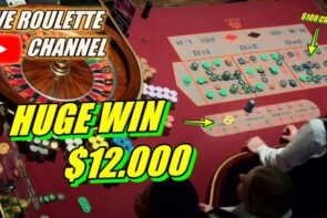 Big Win in Las Vegas Casino - Huge Win of 12,000 with 100 Chips Inside Session on June 15, 2025
