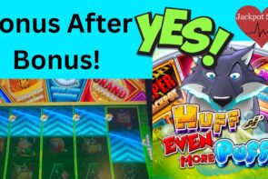Big Win on Huff and More Puff Slot at Rivers Casino Free Play Jackpot!