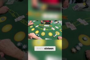 Blackjack Big Win, Huge Card Luck!