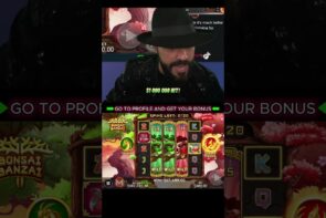 Bonsai Slot Big Win and Roshthein