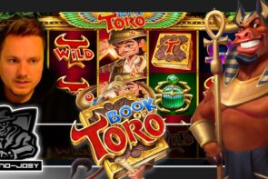 Book of Toro Big Win, this game is crazy, Casino Joey session offstream.