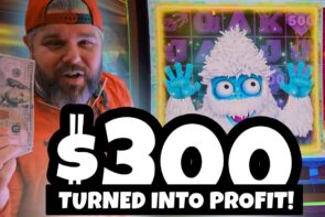 Can $300 Turn into a Big Win on Yo Yeti Slot Machine?