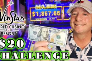 Can you win big with $20 on 5 slot machines at Winstar Casino?