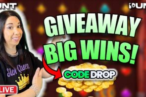 Drop Code Giveaway Today and Big Win on Punt Social Casino.