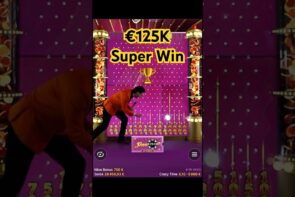 €125,250 Super Mega Win on Pachinko Big Win