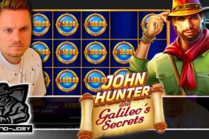 Galileo's Secrets Big Win Live on Stream by Casino Joey