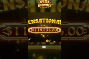 Gems Bonanza is Printing! Insane $100,000 Square Connection, Big Win!