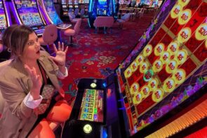 Hubby said bet bigger and we landed a big win!