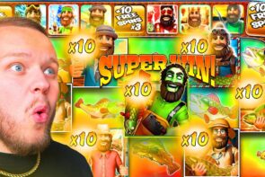 I played every Big Bass Bonanza slot for a big win.