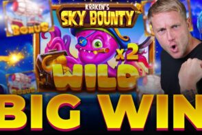 Incredible Big Win on Kraken's Sky Bounty Fullscreen Wild