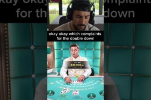Insane Double Down - Turning X into $20,000 at Blackjack Big Win