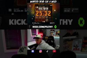 Itchy Eye into Big Win on Wanted Dead or a Wild