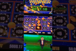 Jackpot Johnny's Major Jackpot on Lightning Strikes Big Win