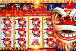 Lion Festival Big Win - 5 Cent Konami Slot Game in Casino at Yaamava
