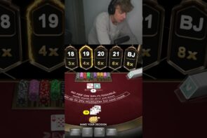 Massive Insane Blackjack Win and Big Win