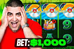 $1,000 a Spin Bonuses on Huff N More Puff – Big Win with Insane High Limit Slot Play