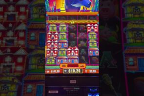 Big Win Finally on HUFF N PUFF Highrise Slots at the Casino in Las Vegas