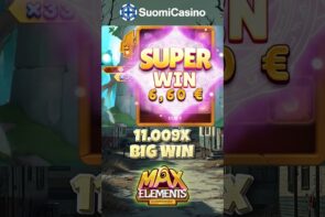Big Win - Max Elements Pays 11,009x