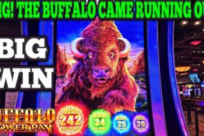 Big Win! The Buffalo Ran Out on Buffalo Power Pay Slot and Buffalo Diamond Extreme Slot Bonus