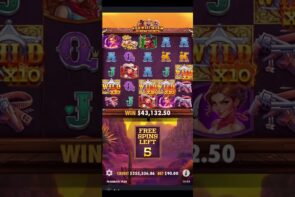 Big Win at Wild West Gold Blazing Bounty Online Casino