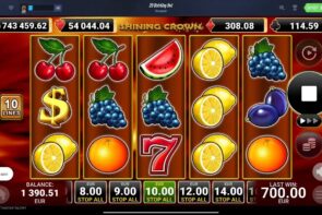 Big Win at the Online Casino: Shining Crown