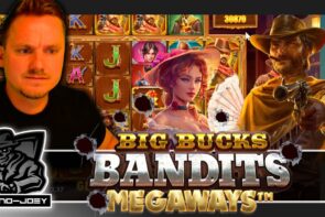 Big Win from Bandits Megaways Casino Giveaway with Casino Joey