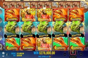 Big Win in Epic Profit Win at Online Casino Slot with 50 Free Bonus Spins and 5X Scatter Best Big Bass Splash