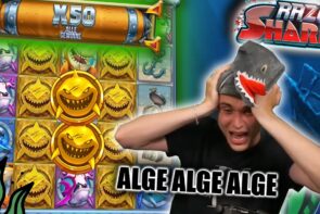 Big Win in Razor Shark Casino Slot Stream Highlights