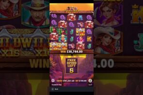 Big Win in Wild West Gold Blazing Bounty Online Casino