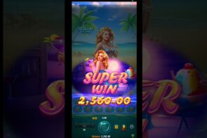 Big Win on Bikini Lady Slot Game - Tropical Theme Casino