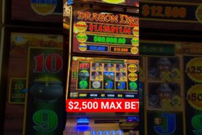 Big Win with a $2,500 Max Bet on Dragon Link Bonus and Mega Jackpot