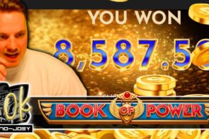 Book of Power Big Win, Crazy Hit Casino Joey Giveaway