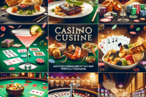 Casino Cuisine: Mouthwatering Menus That Pair Perfectly with Your Game