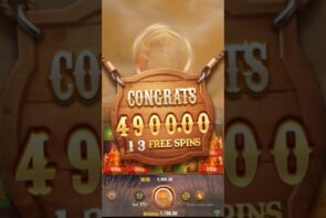 Charge Buffalo Slot Game Big Win - 49,000+ Mega Jackpot and 13 Free Spins!