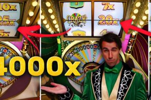 Crazy Time Big Win Today, 4000X Biggest Number! Top Slot 25X and CT 20X and Double! 2500X, 1000X, 800X!