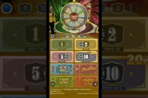 Crazy Time Big Win on 10 with Top Slot for Evolution Gaming